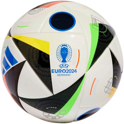 М'яч футбольний Adidas Euro24 Mini Fussballliebe IN9378 розмір 1