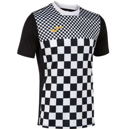 Футболка ігрова Joma FLAG III 103157.102 колір: чорний/білий