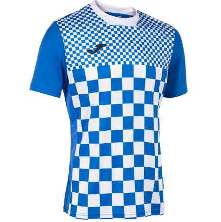 Футболка игровая Joma FLAG III 103157.702 цвет: голубой/белый