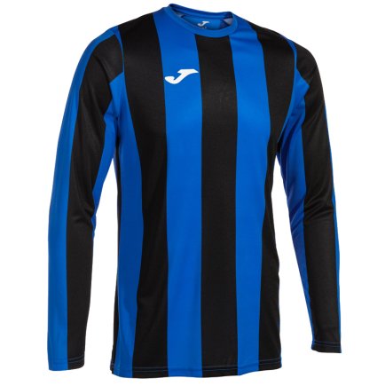 Футболка игровая Joma INTER CLASSIC 103250.701 с длинным рукавом цвет: черный/синий