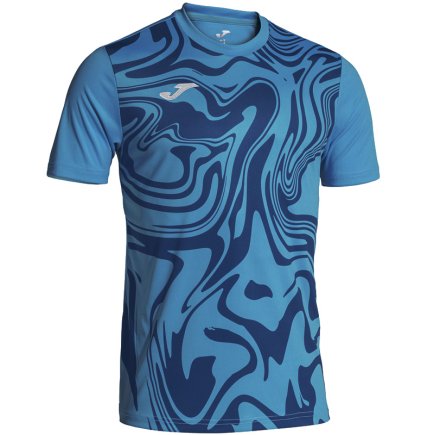 Футболка ігрова Joma LION II 103729.383 колір: блакитний