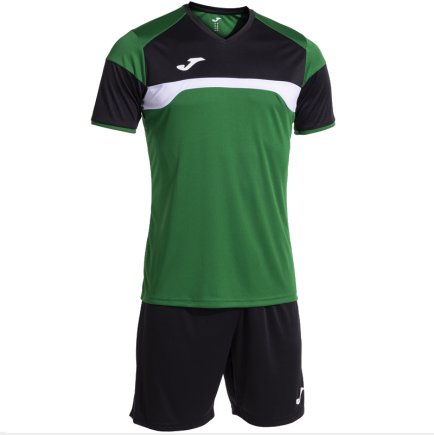 Футбольна форма Joma DANUBIO III 103732.451 колір: темно-зелений/чорний