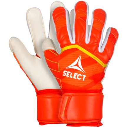 Вратарские перчатки Select 34 Protection v24 (606) оранжевый/белый