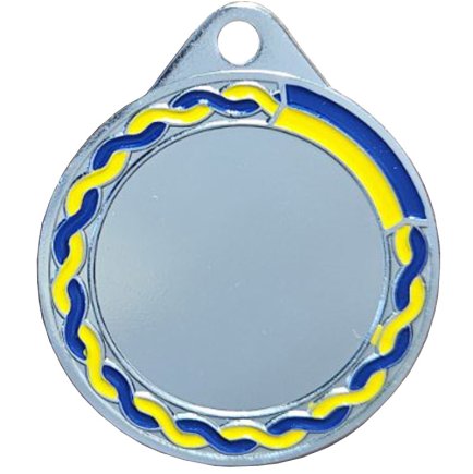 Медаль 35 мм срібло