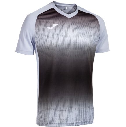 Футболка игровая Joma TIGER V 103235.351 цвет: белый/черный