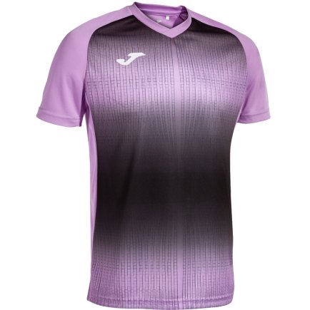 Футболка игровая Joma TIGER V 103235.561 цвет: фиолетовый/черный