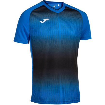 Футболка игровая Joma TIGER V 103235.701 цвет: синий/черный