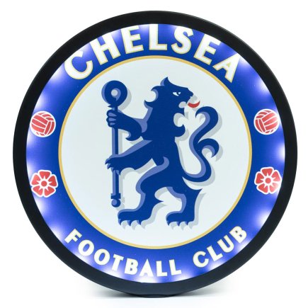 Металлический светодиодный логотип Chelsea FC