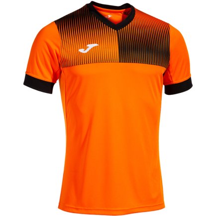 Футболка Joma MANGA CORTA SUPERNOVA IV 103128.881 цвет: оранжевый/черный