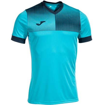 Футболка Joma MANGA CORTA SUPERNOVA IV 103128.013 цвет: голубой/темно-синий