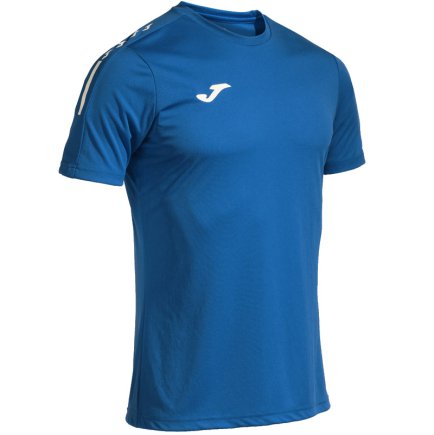 Футболка Joma MANGA CORTA OLIMPIADA 103245.700 колір: синій/білий