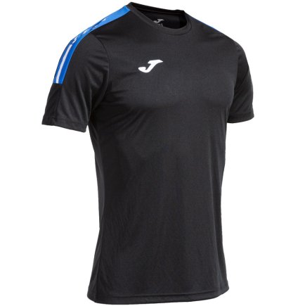Футболка Joma MANGA CORTA OLIMPIADA 103245.107 цвет: черный/синий