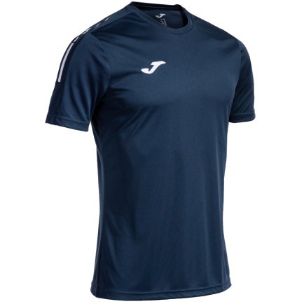 Футболка Joma MANGA CORTA OLIMPIADA 103245.331 цвет: темно-синий/белый