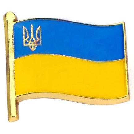 Значок металлический Флаг Украины