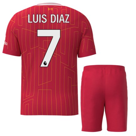 Футбольная форма Ливерпуль Луис Диас 7 (Liverpool Luis Diaz 7) 2024-2025 игровая/повседневная 15220402 цвет: красный