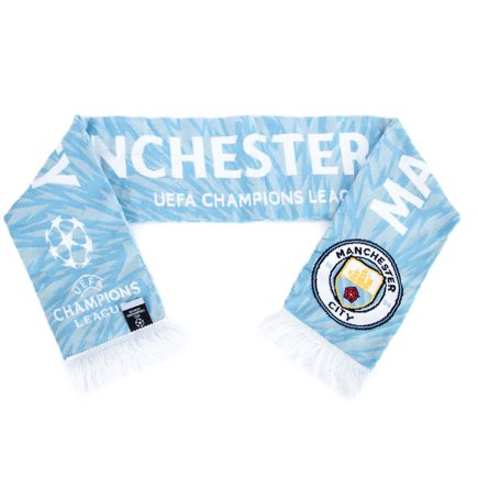 Шарф футбольный Манчестер Сити Manchester City F.C. UCL