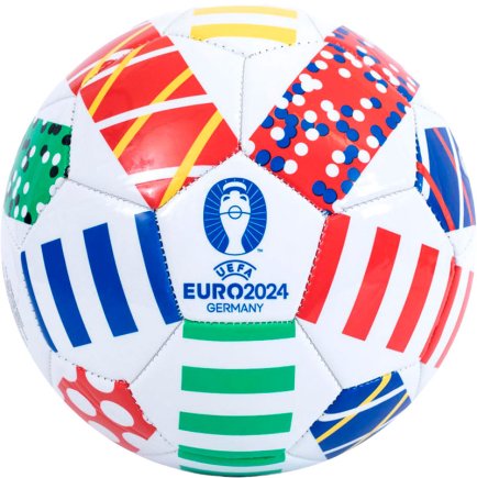 Мяч футбольный UEFA Euro 2024 размер 5 детский