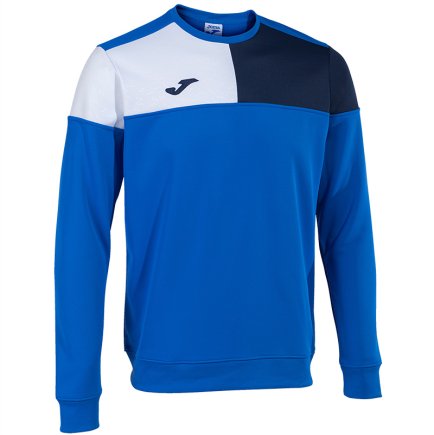 Толстовка Joma Crew V 103085.703 цвет: синий/темно-синий