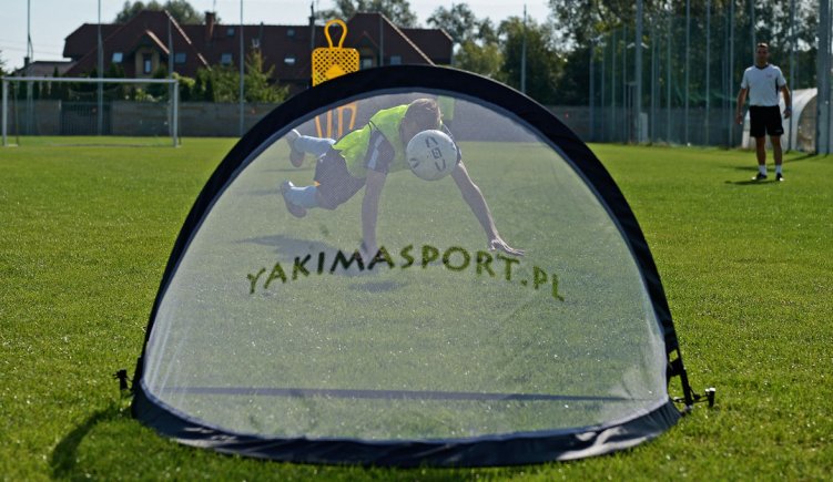 Футбольні ворота Yakimasport POP-UP 100025 1,2м x 0,8м (2 шт. + сумка)