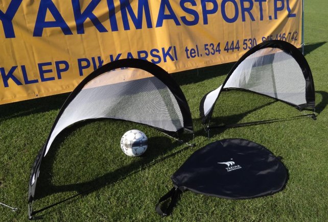 Футбольні ворота Yakimasport POP-UP 100025 1,2м x 0,8м (2 шт. + сумка)