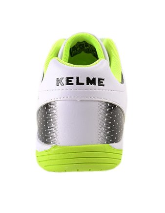 Взуття для залу Kelme Stadium Lace 55710 колір: білий/чорний/салатовий (офіційна гарантія)