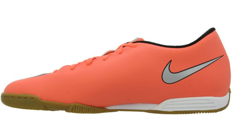 Обувь для зала (футзалки Найк) Nike Mercurial VORTEX II IC 651648-803 РАСПРОДАЖА цвет: оранжевый (официальная гарантия)
