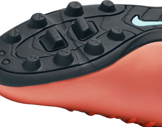 Бутсы Nike JR Mercurial VORTEX II FG-R 651642-803 детские цвет: оранжевый (официальная гарантия)