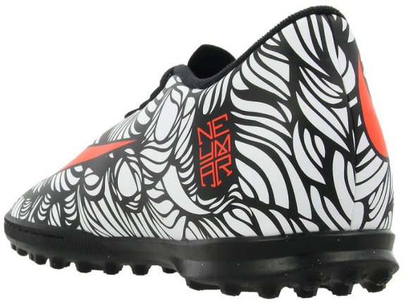 Сороконожки Nike Hypervenom Phade II NJR TF 820129-061 цвет: белый/черный (официальная гарантия)