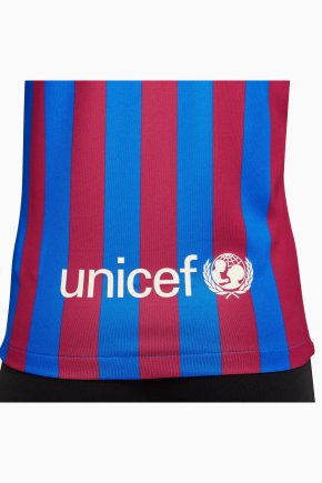 Футболка спортивная Nike FC Barcelona 2021/22 Stadium Home Jr CV8222-428 детская - Официальная Продукция