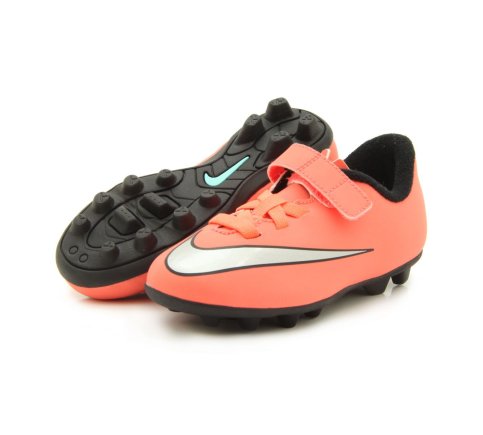 Бутсы Nike Mercurial Vortex (2) V FG-R 717082-803 детские РАСПРОДАЖА цвет: оранжевый (официальная гарантия)
