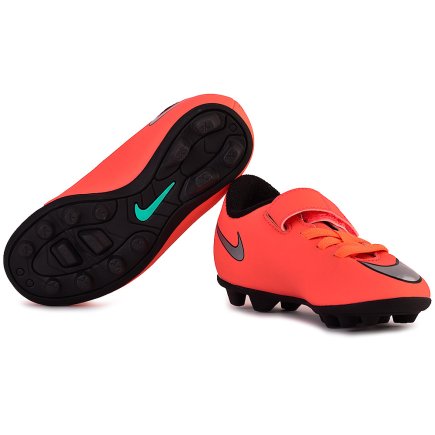 Бутсы Nike Mercurial Vortex (2) V FG-R 717082-803 детские РАСПРОДАЖА цвет: оранжевый (официальная гарантия)