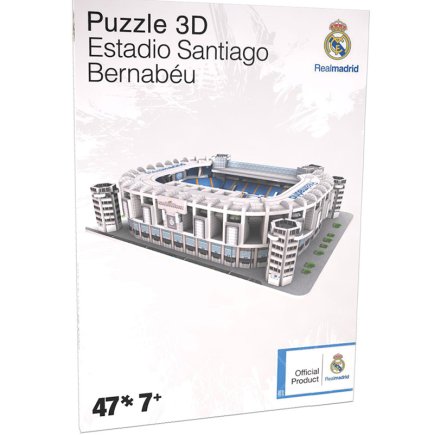 3D-пазл стадіону Реал Мадрид Real Madrid FC Mini 3D Stadium Puzzle