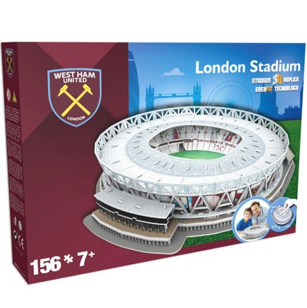3D-пазл стадіону Вест Хем Юнайтед West Ham United FC 3D Stadium Puzzle