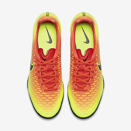 Сороконіжки Nike Magista Onda TF 651549-807 колір: помаранчевий/салатовий (офіційна гарантія)