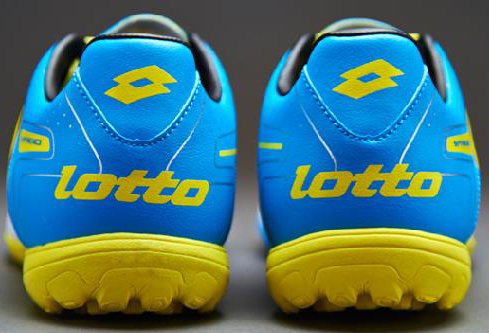 Сороконожки Lotto STADIO POTENZA V 700 TF R5764 цвет: белый/ желтый/ голубой