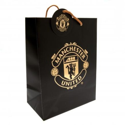 Пакет бумажный подарочный Манчестер Юнайтед