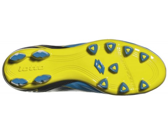 Бутсы Lotto SPIDER X TX Цвет: желто-голубые (официальная гарантия)