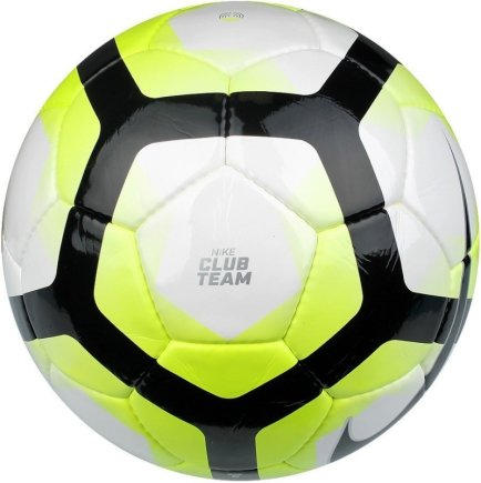 Мяч футбольный NIKE CLUB TEAM 2.0 SC3020-100 цвет: белый/желтый/черный размер 3