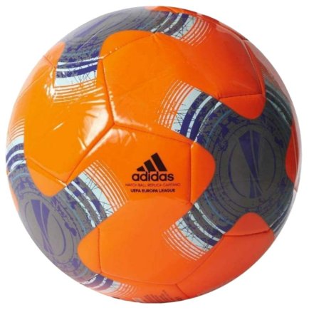 Мяч футбольный Adidas UEFA EL Capitano Ball BQ1869 размер: 5