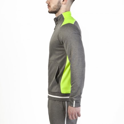 Спортивна кофта Joma CAMPUS II 100420.159 колір: сірий/жовтий