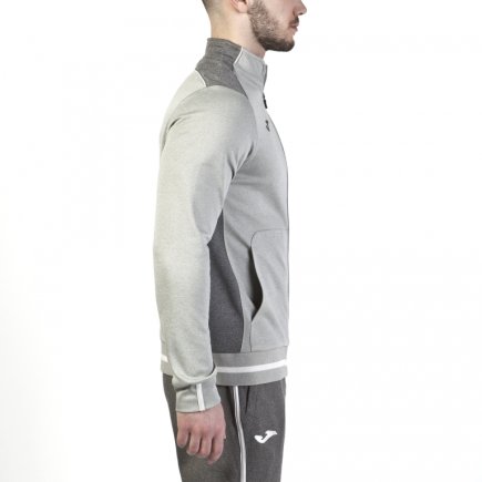 Спортивна кофта Joma CAMPUS II 100420.250 колір: сірий/чорний