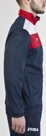 Спортивна кофта Joma CREW 100225.306 колір: синій/червоний