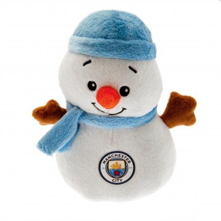 Снеговик Манчестер Сити размер 15 см