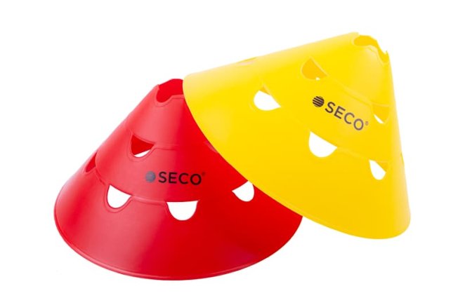 Набір тренувальних фішок SECO 2 кольори 15х30 см (10 шт)