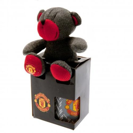Медвежонок и керамическая кружка Манчестер Юнайтед