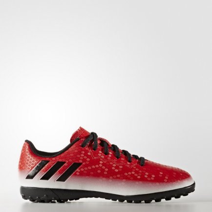 Сороконіжки Adidas MESSI 16.4 TF J BB5654 дитячі колір:червоний/білий/чорний (офіційна гарантія)