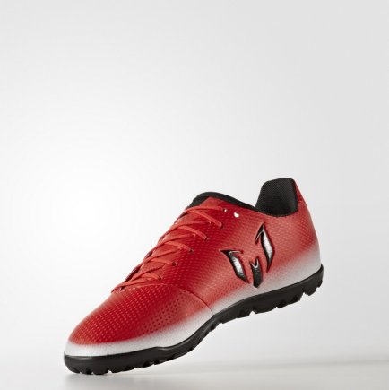 Сороконожки Adidas MESSI 16.3 TF J BB5646 детские цвет:красный/белый/черный (официальная гарантия)