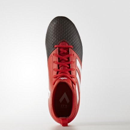 Бутси Adidas ACE 17.3 FG J BA9235 дитячі колір: червоний/чорний (Офіційна гарантія)