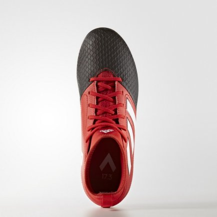 Сороконожки Adidas ACE 17.3 TF J BA9225 детские цвет:красный/черный (официальная гарантия)