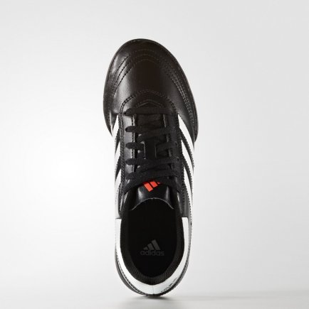 Сороконіжки Adidas Goletto VI TF J AQ4304 дитячі колір:чорний (офіційна гарантія)